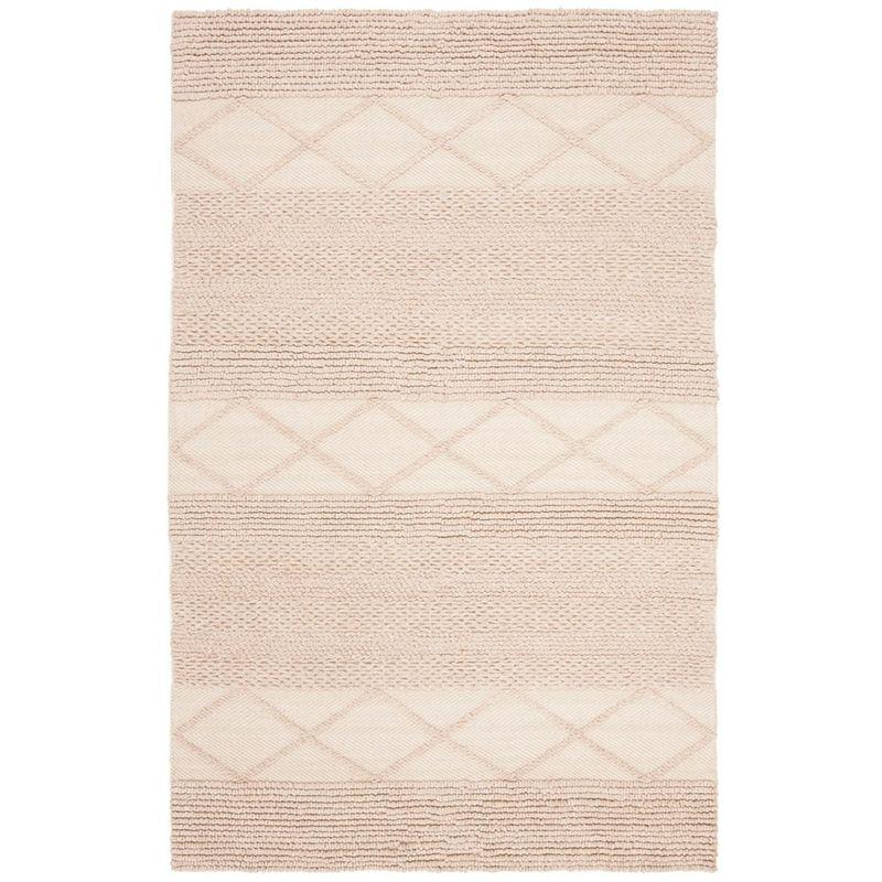 Natura NAT217 Hand Woven Indoor Area Rug - Beige - 5'x8' - Safavieh.