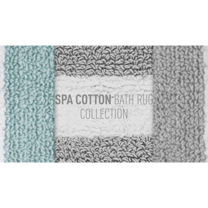 Taupe 24x72" Cotton Reversible Bath Rug