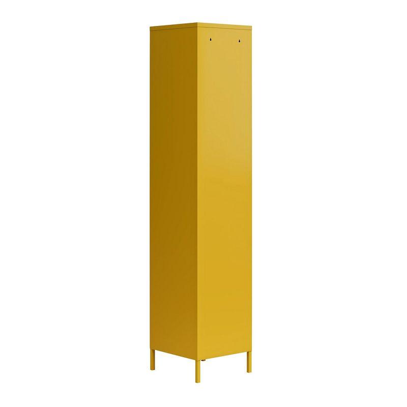 RealRooms Shadwick Single Metal Locker Storage Cabinet