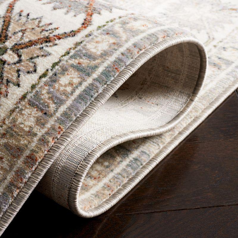 Vintage Persian VTP645 Power Loomed Area Rug - Grey/Cream - 5'3"x7'7" - Safavieh.