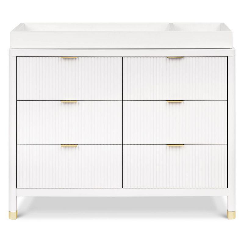 Brimsley Tambour 6 - Drawer Assembled Dresser