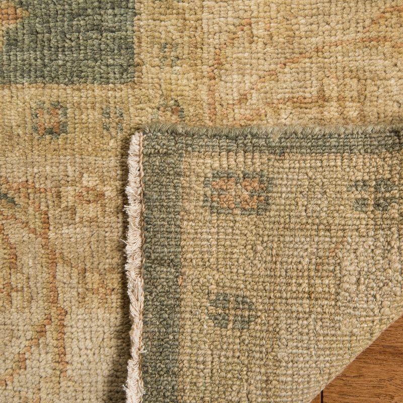 Oushak Hand Knotted Wool Oriental Rug