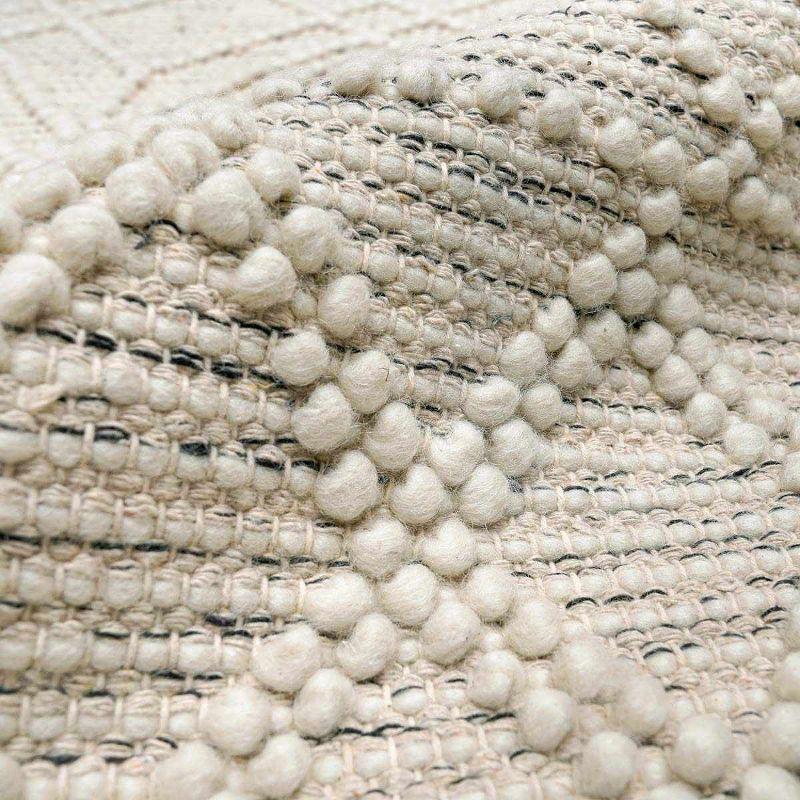 Hauteloom Rectangle Area Rug   Ivory