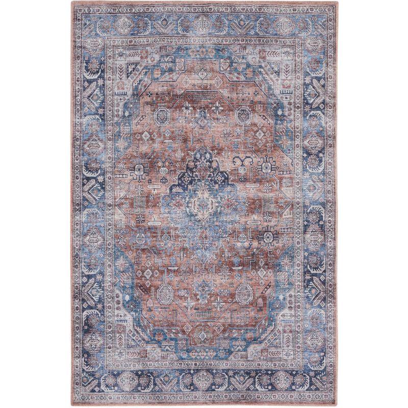 Nourison Washable Brilliance Vintage Medallion Indoor Rug