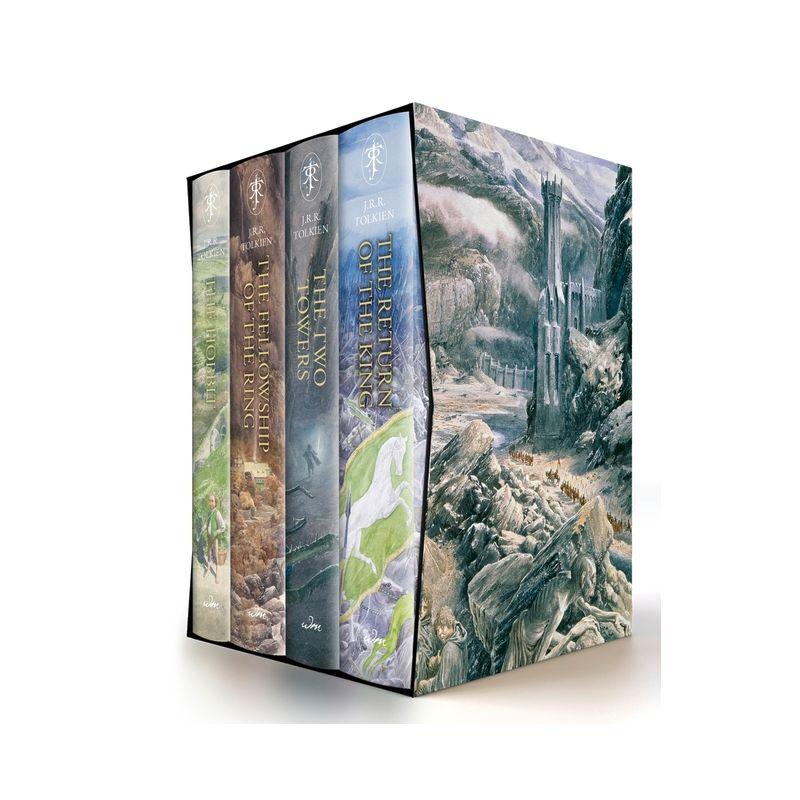 The Hobbit & the Lord of the Rings Illustrated by Alan Lee Box Set - by  J R R Tolkien (Hardcover)
