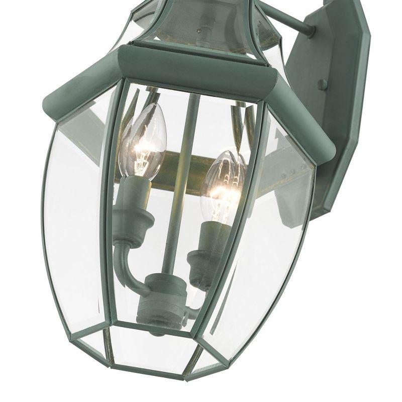 Livex Lighting Monterey 2 - Light Wall Light in  Verdigris