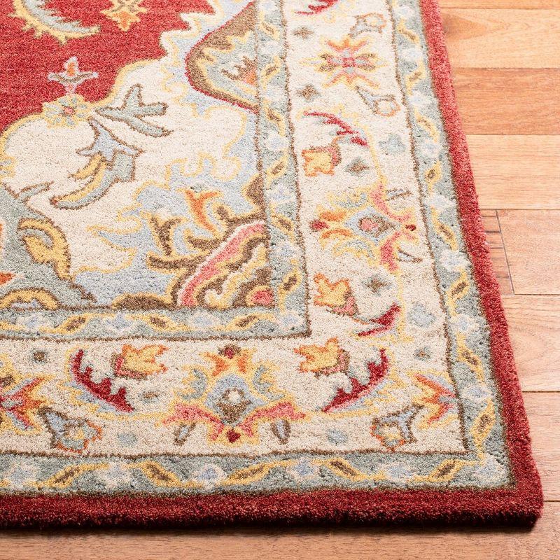 Fleur De Lis Living Mavek Hand Tufted Wool Oriental Rug