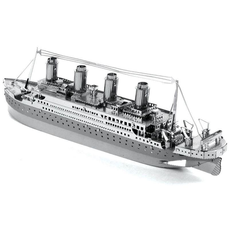 Model Kit Titanic Ship (Moderate Difficulty) Steel Model Kit by Metal Earth