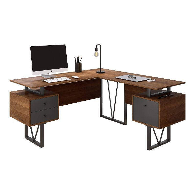 L-Shaped Computer Desk