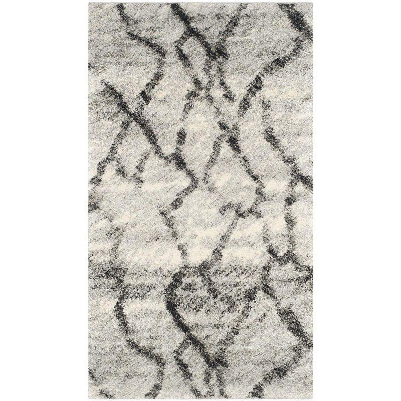 Retro 2144 Performance Abstract Rug