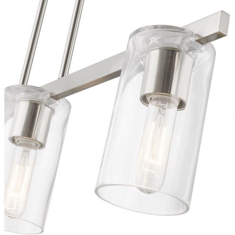 Livex Lighting Clarion 3 - Light Chandelier in  Brushed Nickel