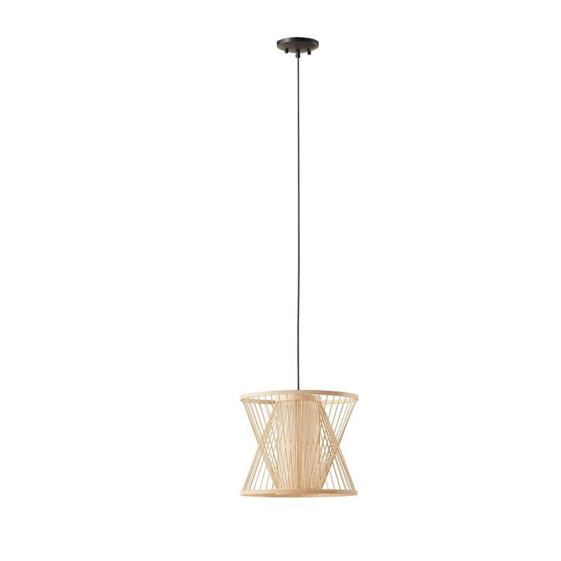 510 Design Geometric Bamboo Pendant