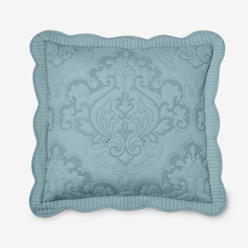 BrylaneHome Amelia Euro Sham - Euro, Seaglass