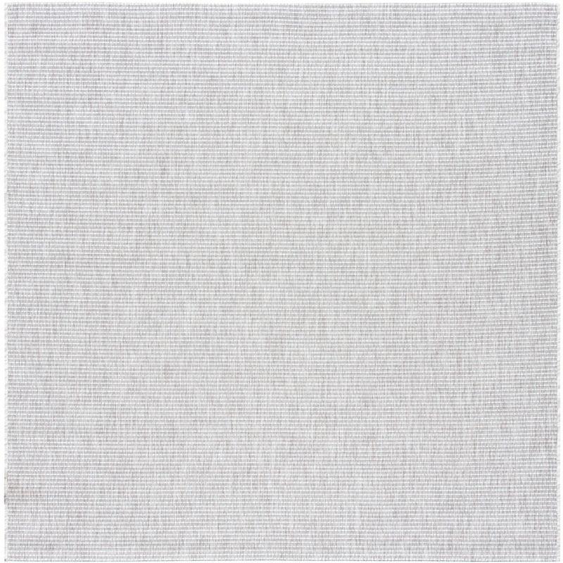 Courtyard CY8403 Power Loomed Indoor/Outdoor Area Rug - Ivory/Grey - 6'7"x6'7" - Safavieh.