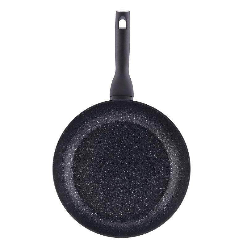 Korkmaz Nora Granit 1 Liter Aluminum Nonstick Frypan in Black