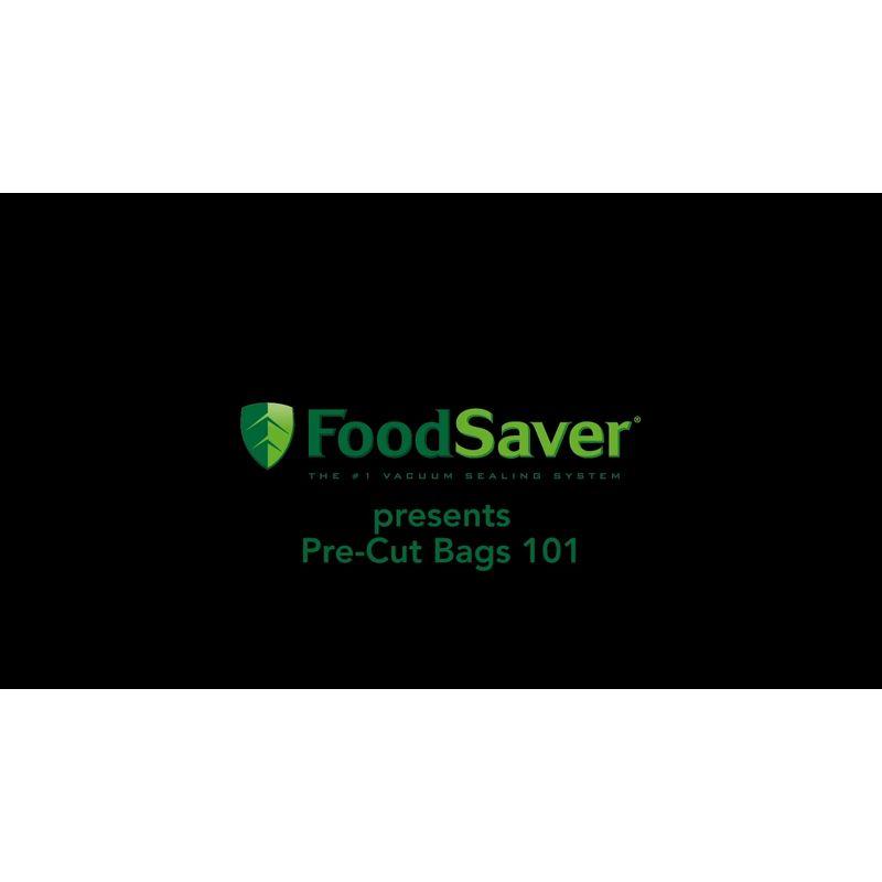 Clear Plastic Quart Vacuum Sealer Bags, 20 Pieces