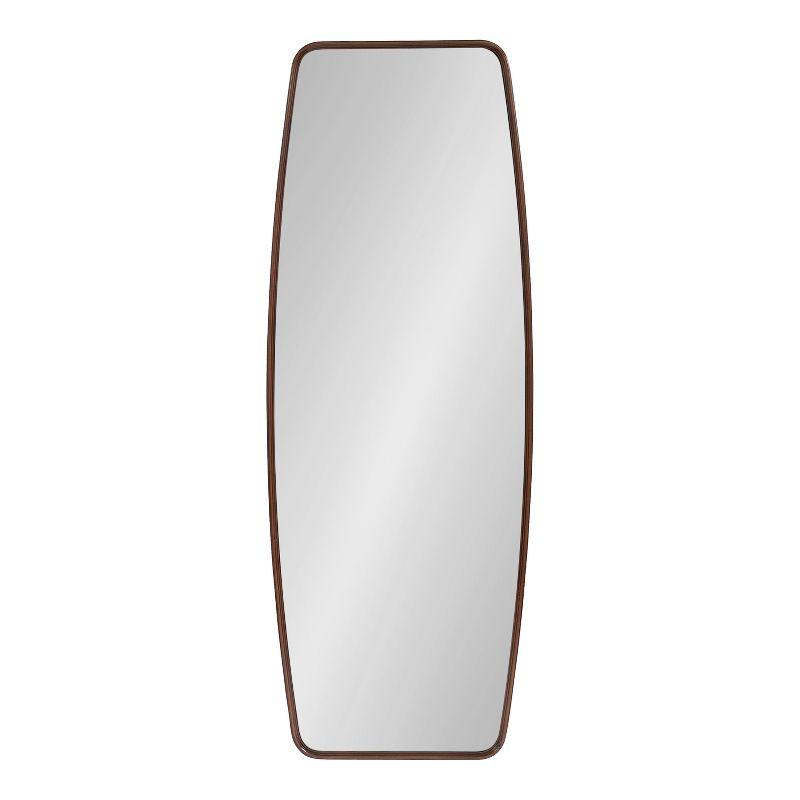 Kate and Laurel Caskill Rectangle MDF Full Length Mirror, 18x48, Bronze