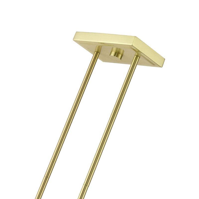 Livex Lighting Clarion 3 - Light Chandelier in  Satin Brass