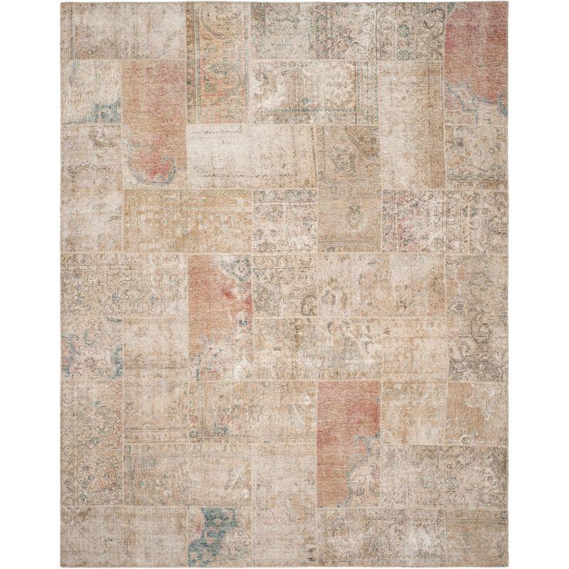 Hand-Knotted Spice Market Wool 8' x 10' Area Rug in Natural