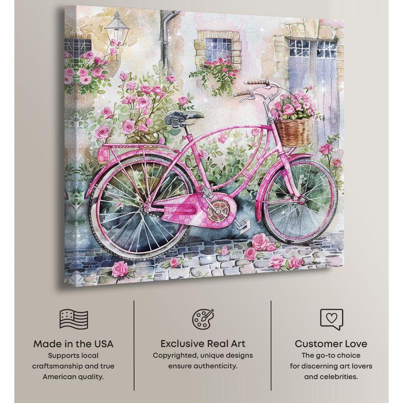 Art Remedy Glam Bike Chic Farmhouse Wall Art by Art Remedy
