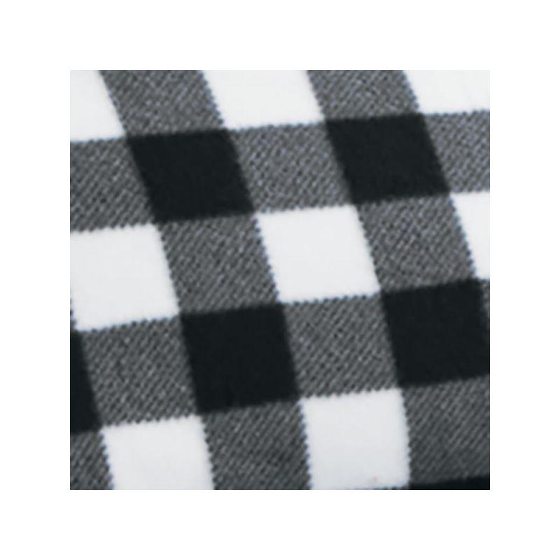 Winston Brands Soft and Cozy Buffalo Plaid Fleece 4-Piece Sheet Set
