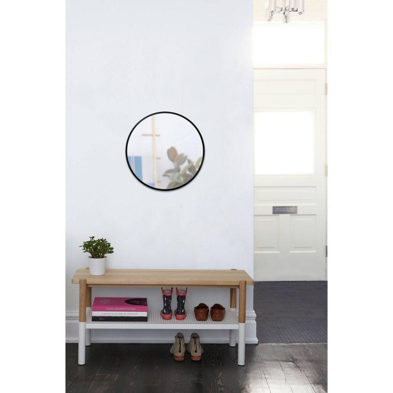 Hub Rubber Round Mirror