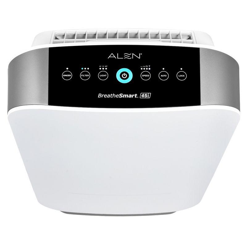 Alen BreatheSmart 45i 800 SqFt Air Purifier with Fresh HEPA Filter - White