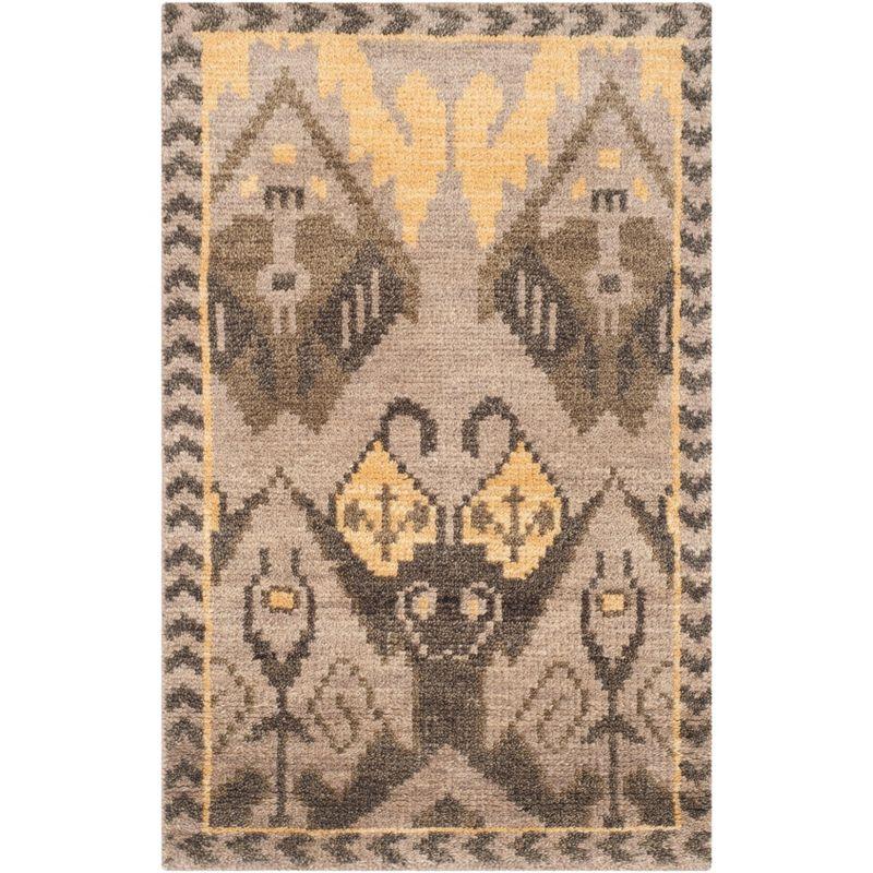 Kenya KNY656 Hand Knotted Accent Rug - Gold/Beige - 2'x3' - Safavieh.