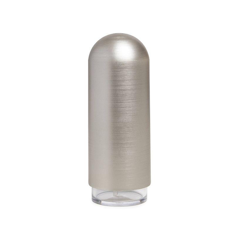 Nickel Gray Contemporary Penguin Soap Dispenser