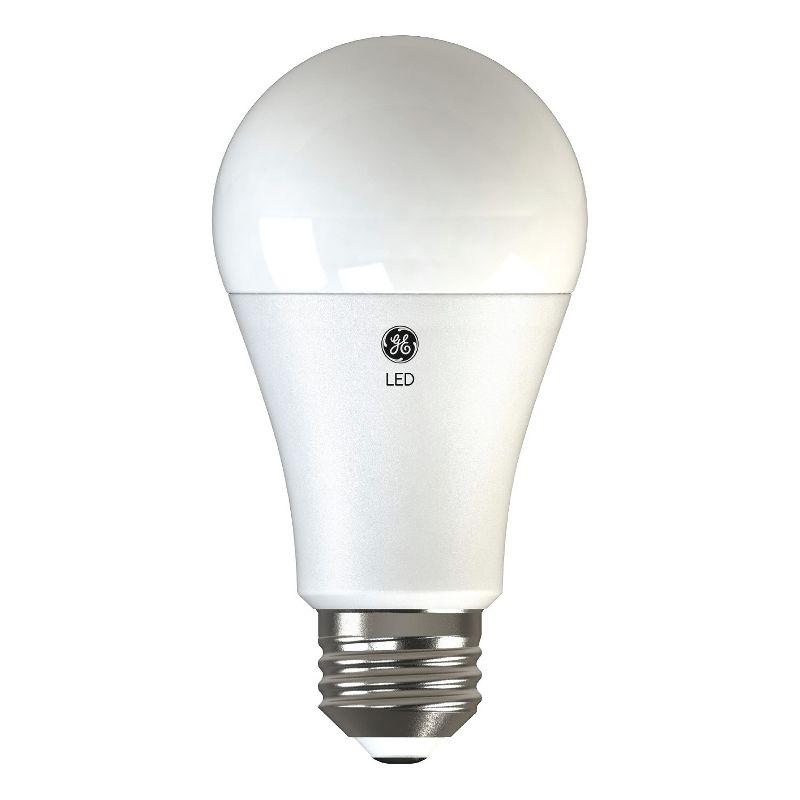 GE 2pk 75W A19 LED Light Bulbs Soft White: Dimmable, Energy Star Certified, 1100 Lumens, 13.7-Year Life, E26 Base