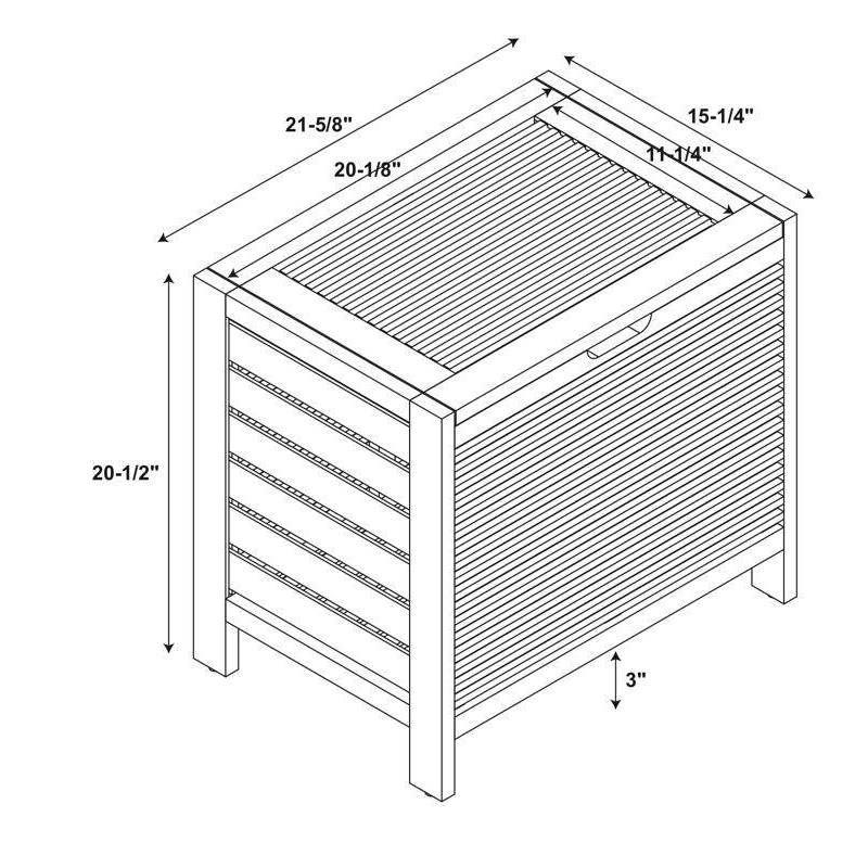 Silvia Bamboo Storage Bin