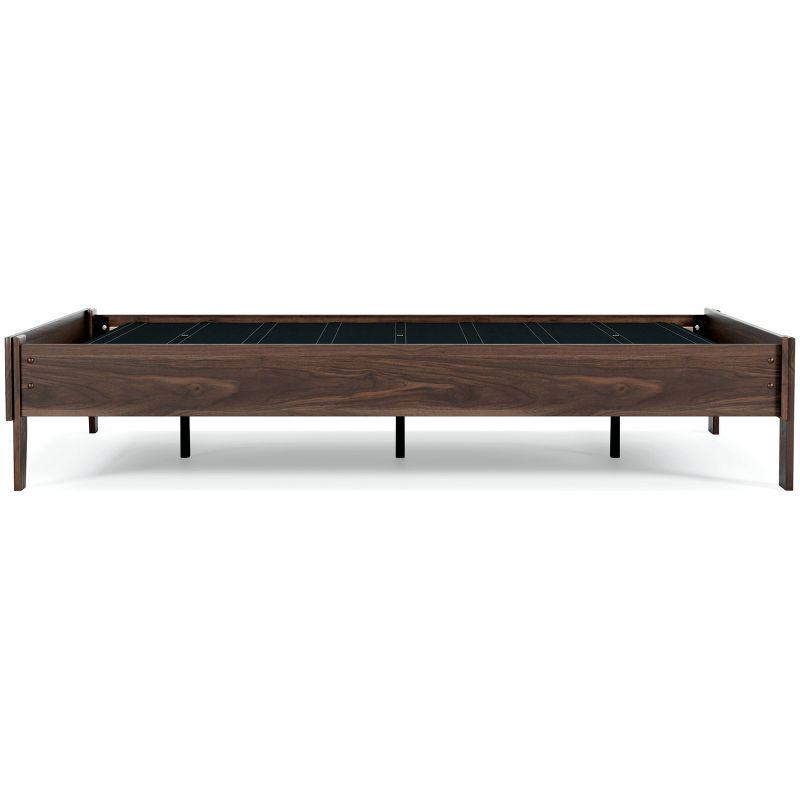 Calverson Platform Bed Mocha - Signature Design by Ashley