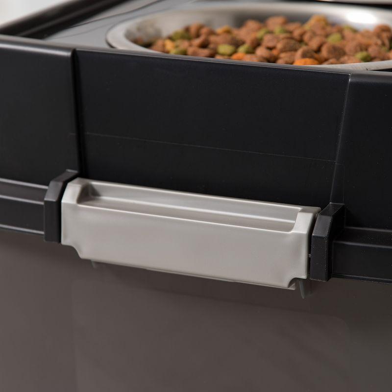 IRIS USA, Inc. Elevated Feeder Food Container Pet Placemat