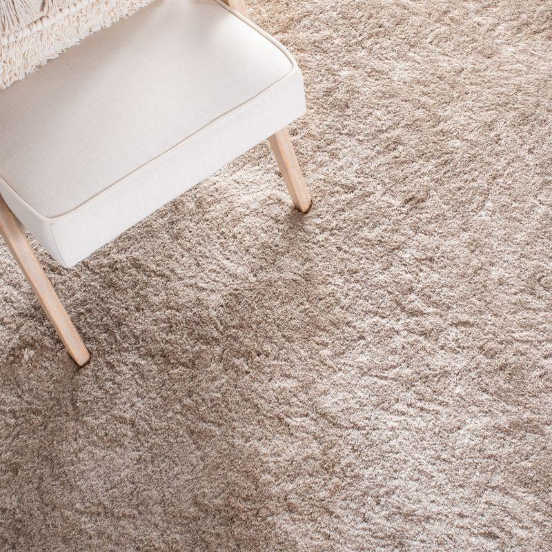 Steelside™ Jewell Handmade Tufted Dark Beige Area Rug