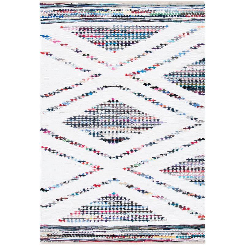 Montauk MTK816 Hand Woven Area Rug - Ivory/Black - 8'x10' - Safavieh.