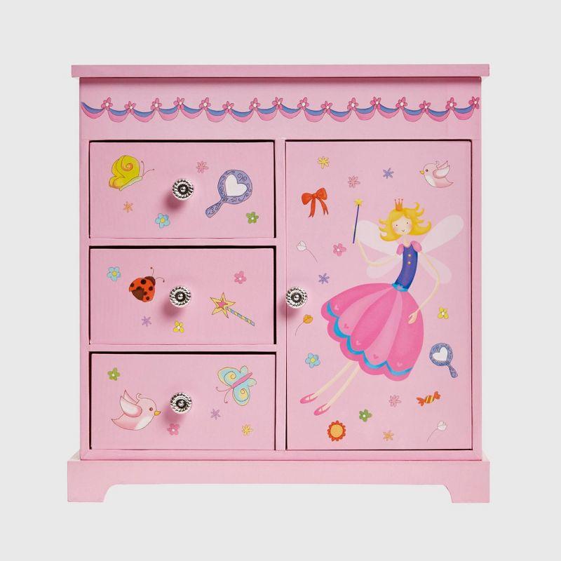 Mele & Co. Krista Girls' Musical Ballerina Jewelry Box - Pink