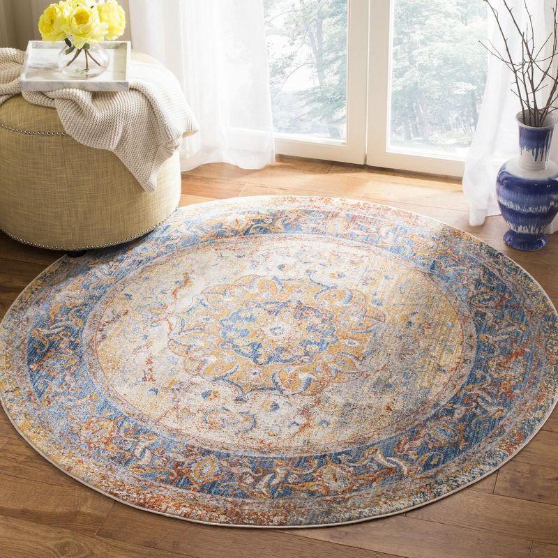 Vintage Persian VTP435 Power Loomed Area Rug  - Safavieh