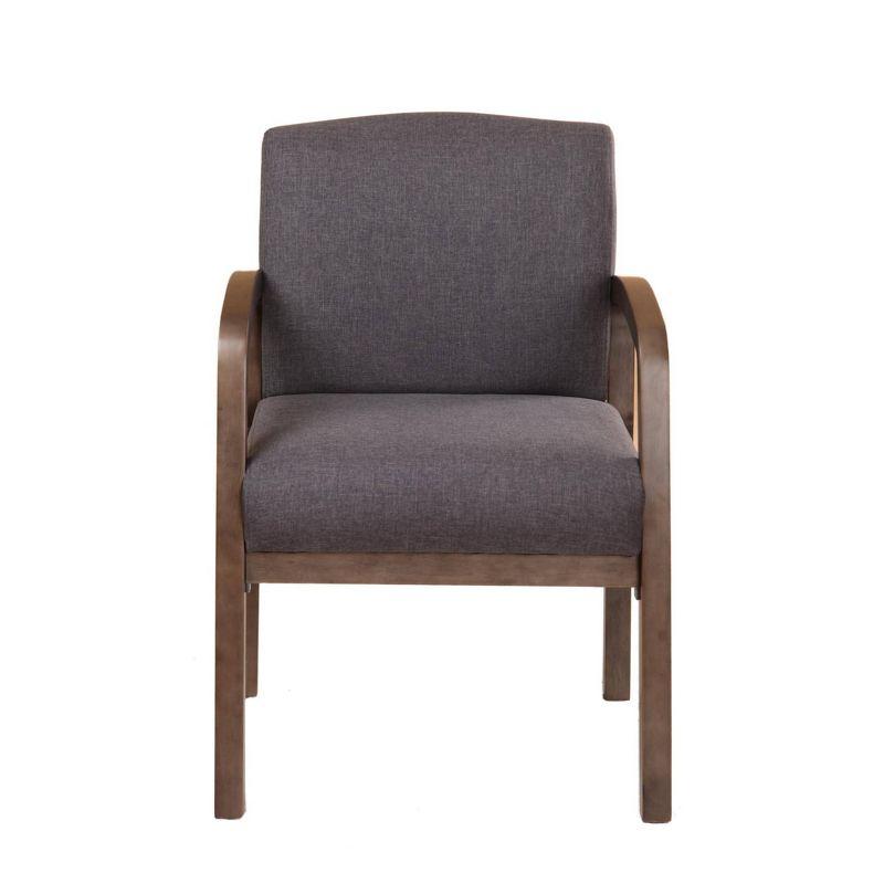 Guest Chair with Arm Gray - Boss Office Products