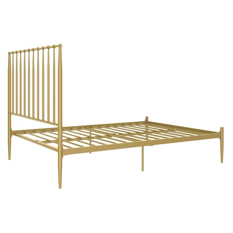 Nicole Modern Metal Platform Bed