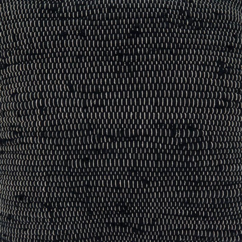 Noir Cotton Throw Pillow
