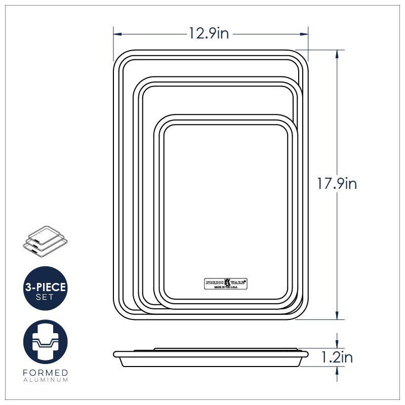 Nordic Ware ® Naturals ® Sheet Pans, Set of 3