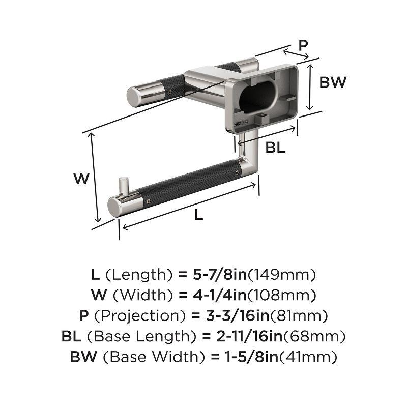 Esquire Wall Mount Toilet Paper Holder