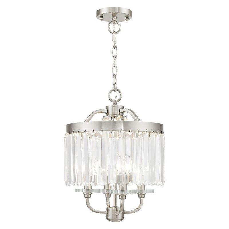 Livex Lighting Ashton 4 - Light Chandelier in  Hand Painted Palacial Bronze
