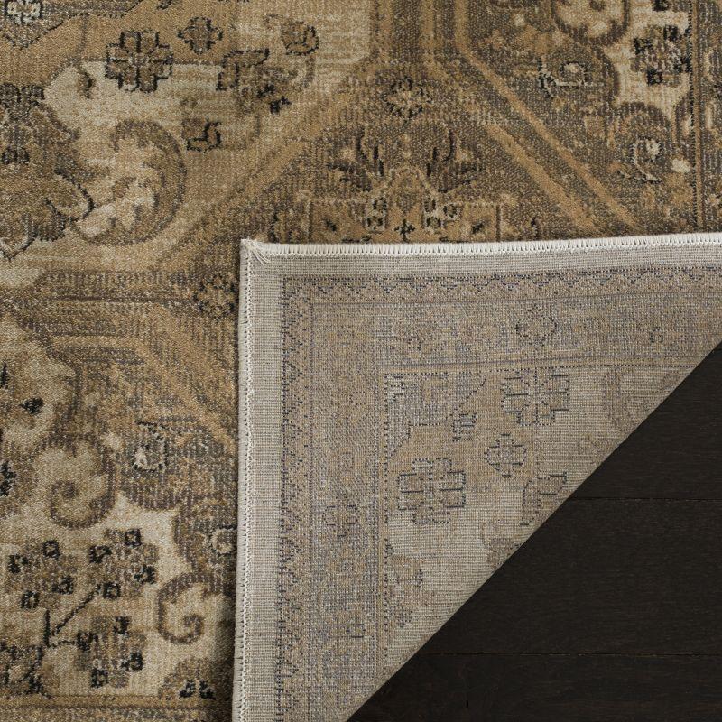 Vintage VTG128 Power Loomed Indoor Skid-Resistant Area Rug - Beige/Cream - 5'3"x7'6" - Safavieh