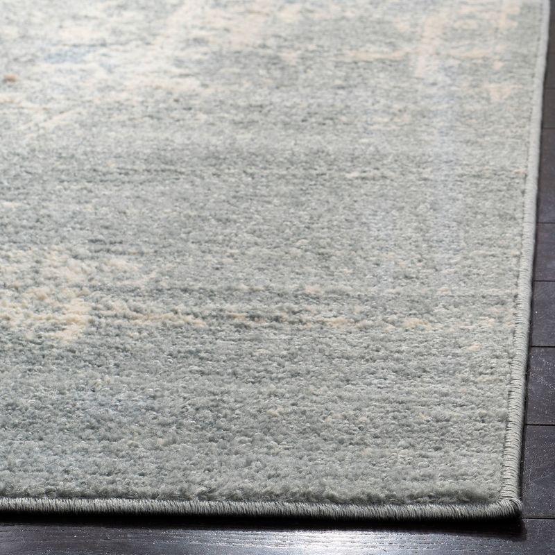 Adirondack ADR101 Power Loomed Runner Rug - Slate/Ivory - 2'6"x8' - Safavieh.