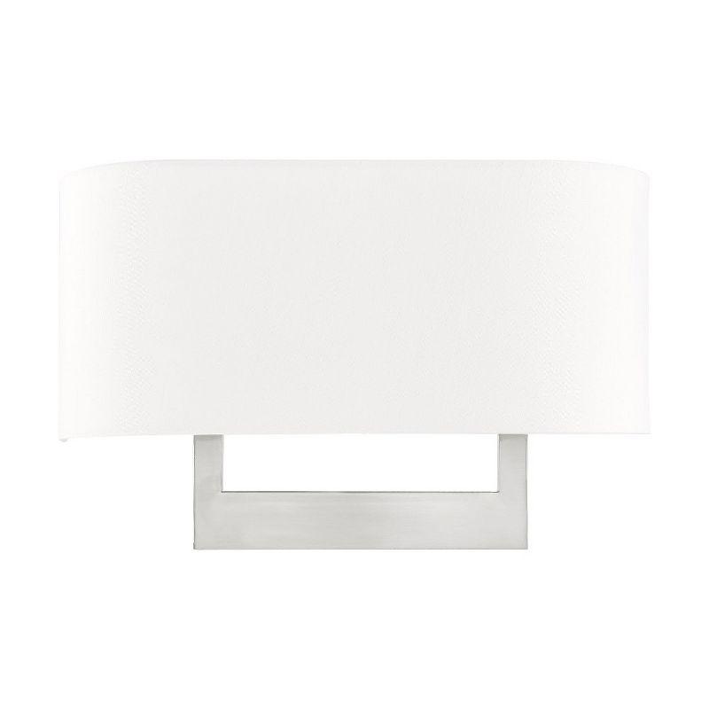 Livex Lighting Hayworth 3 - Light Wall Light in  Brushed Nickel