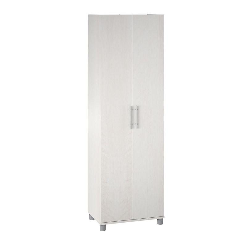 Camberly 24" Utility Storage Cabinet, Ivory Oak