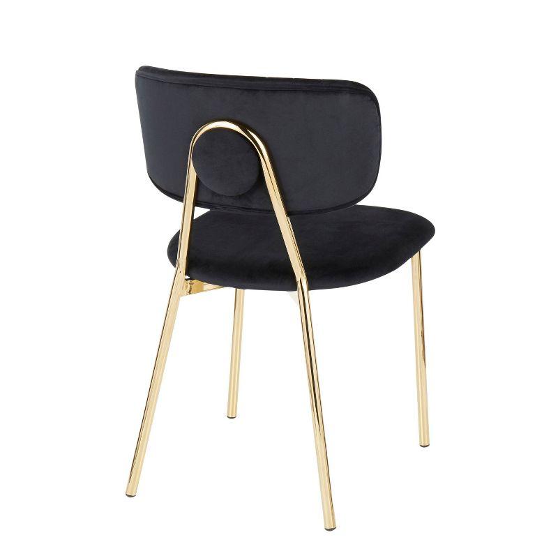 Set of 2 Bouton Contemporary Glam Chair - LumiSource