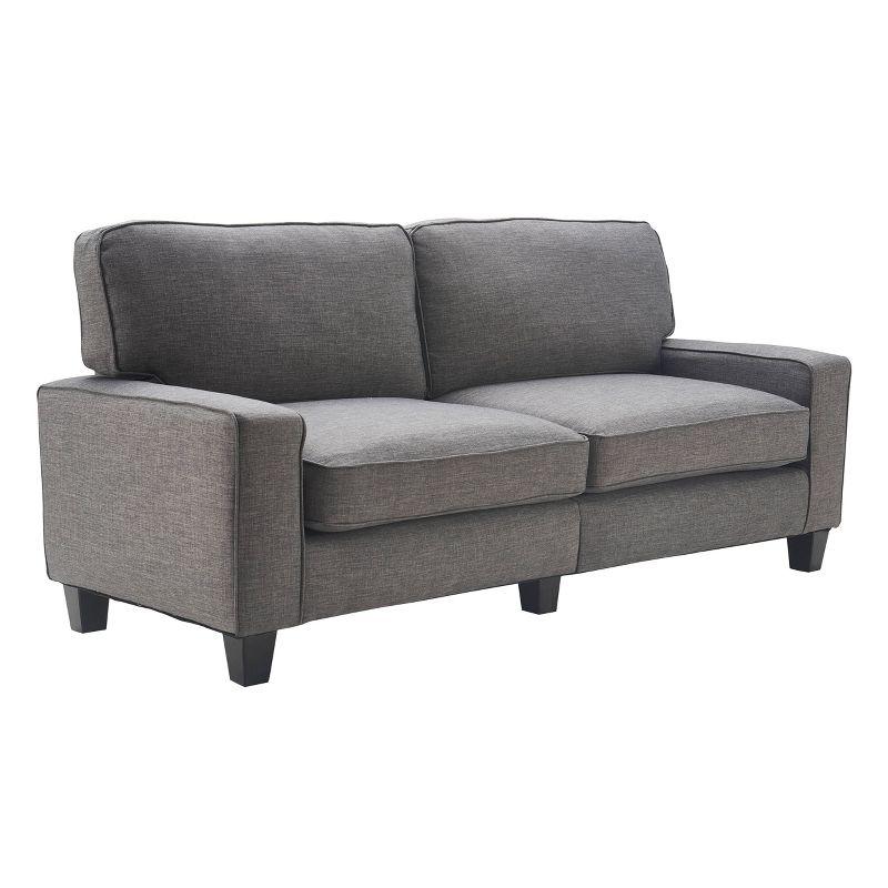 Serta Palisades Upholstered Tool-Free Assembly Straight Arm 78" Sofa for Living Room