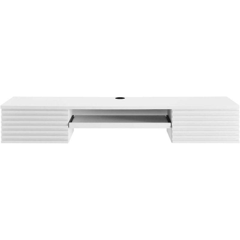 Modway Modway Render Wall Mount Wood Office Desk